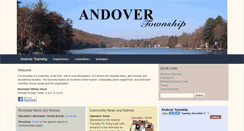 Desktop Screenshot of andovertwp.org